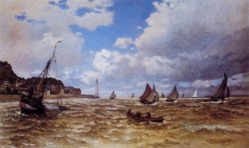  Seine Kunst - Mündung der Seine bei Honfleur Claude Monet